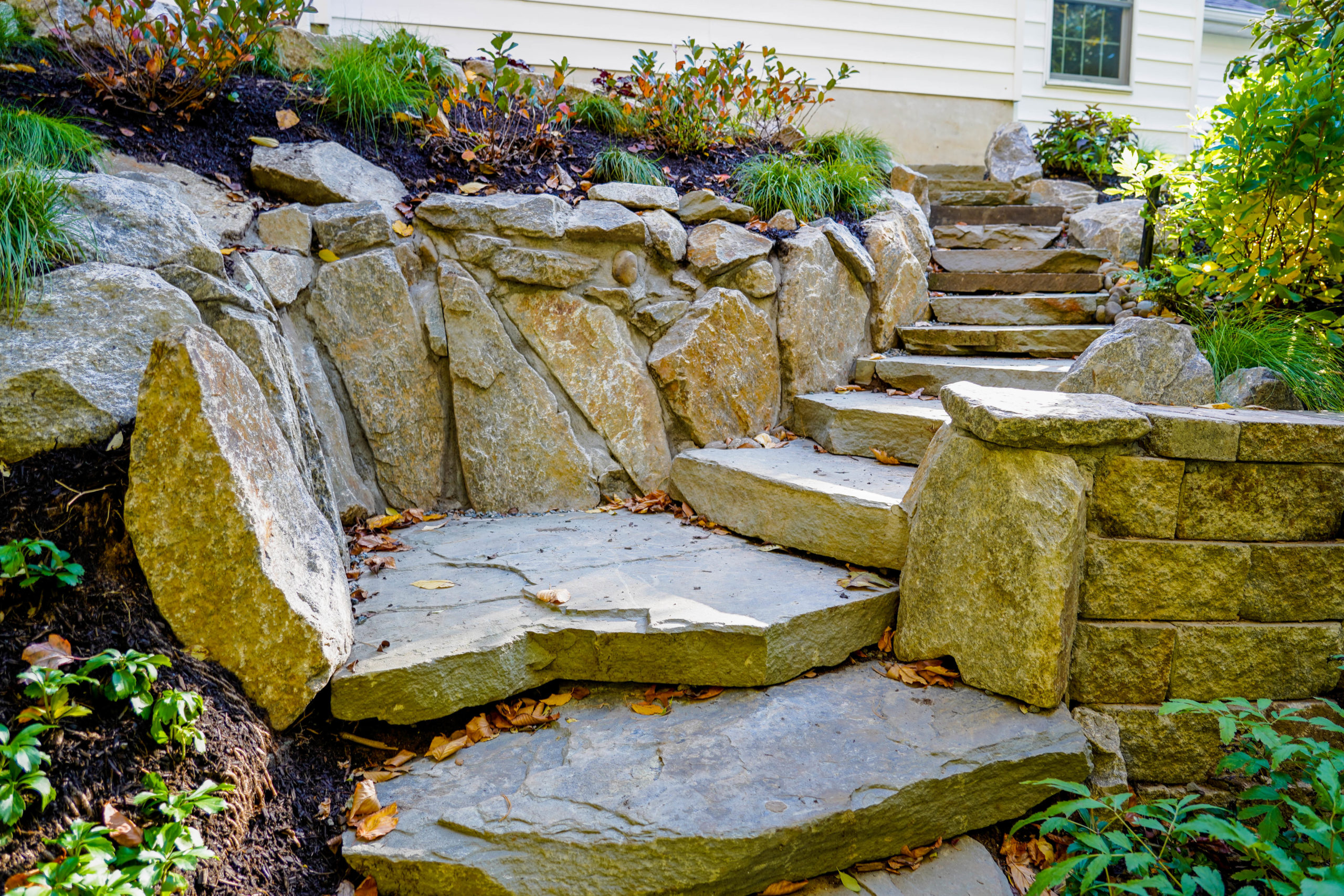 Landscape Design for Steep Slope Stabilization & Erosion Control, Old  Tappan, NJ